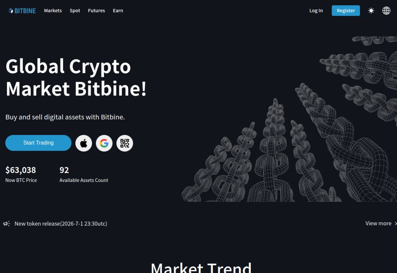 Bitbine project preview
