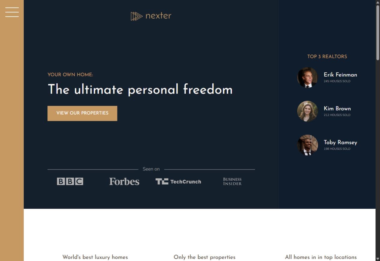 Nexter project preview